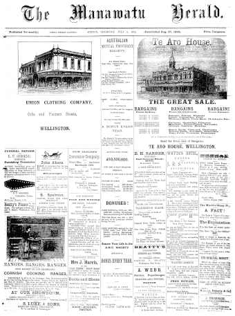 Issue page