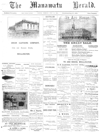 Issue page