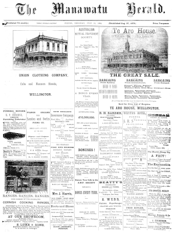 Issue page