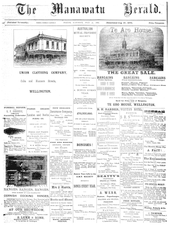 Issue page