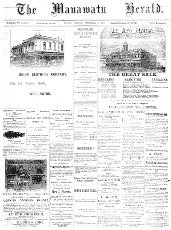 Issue page