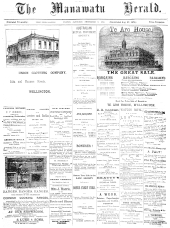 Issue page