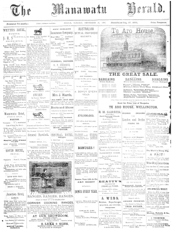 Issue page