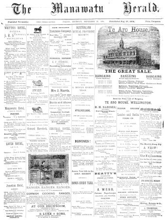 Issue page
