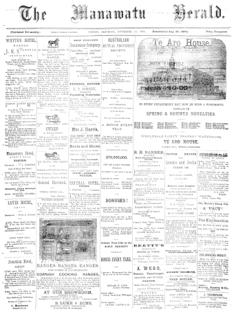 Issue page