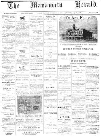 Issue page