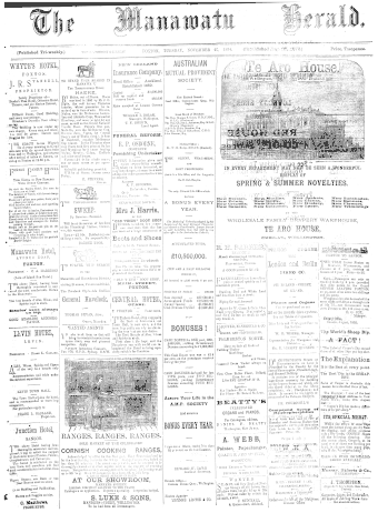 Issue page