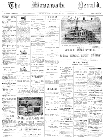 Issue page