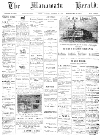 Issue page