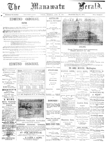 Issue page