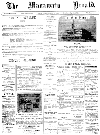 Issue page