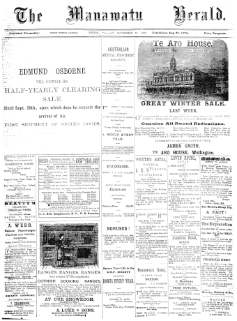 Issue page
