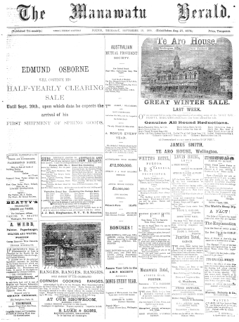Issue page