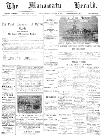 Issue page