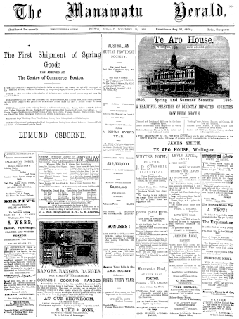 Issue page