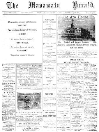 Issue page