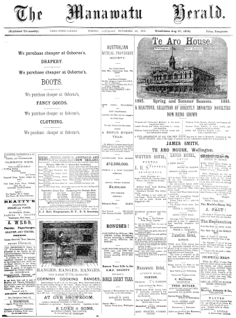 Issue page