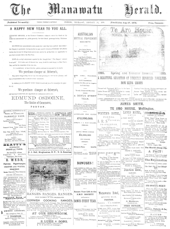 Issue page