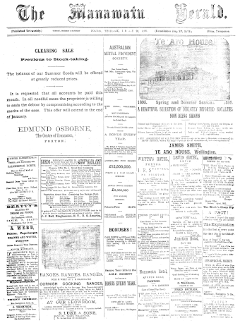 Issue page