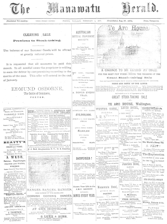 Issue page