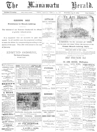 Issue page