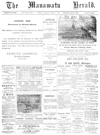 Issue page