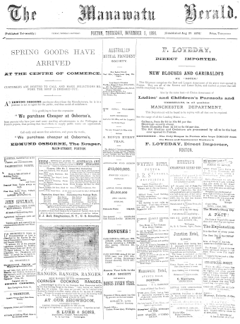 Issue page