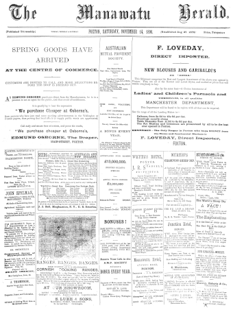 Issue page