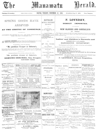 Issue page