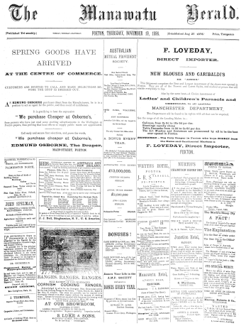 Issue page