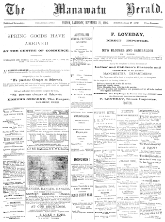 Issue page
