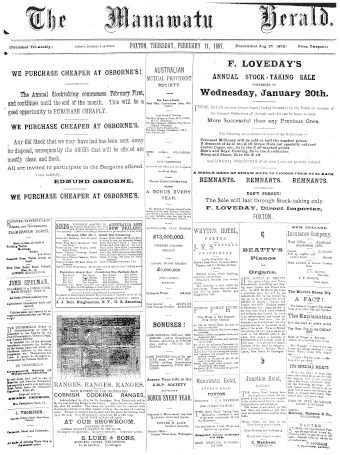Issue page