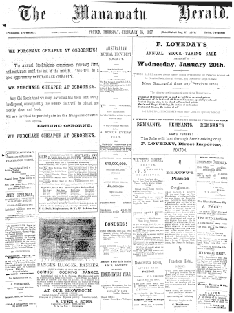 Issue page