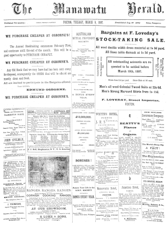 Issue page