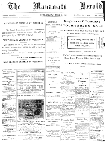 Issue page