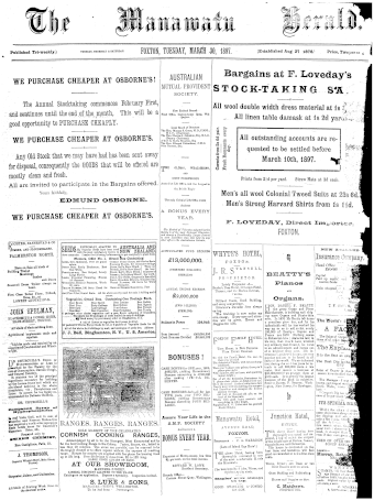 Issue page