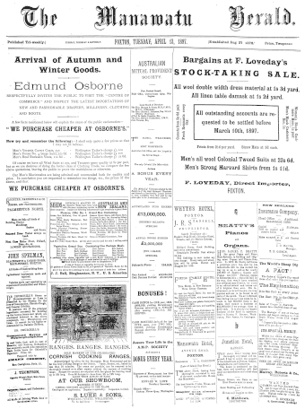 Issue page