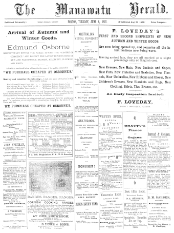 Issue page
