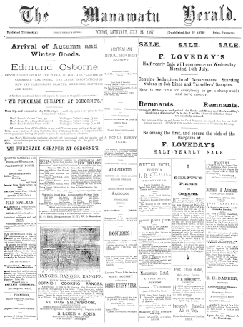 Issue page