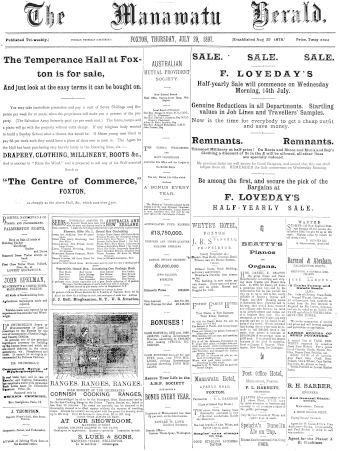 Issue page