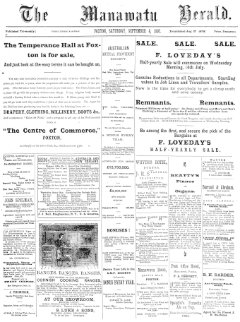 Issue page