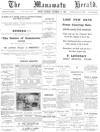 Issue page