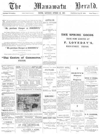 Issue page