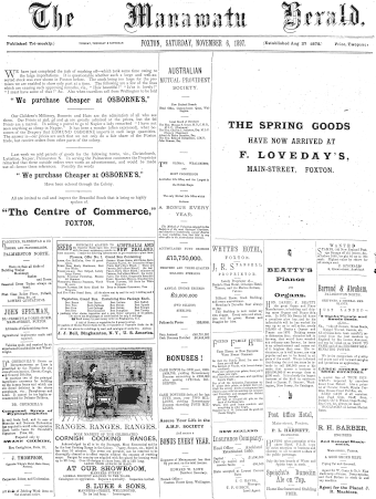 Issue page