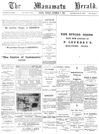 Issue page