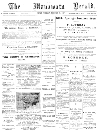 Issue page