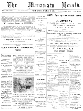 Issue page