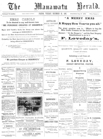 Issue page