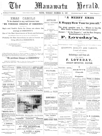 Issue page