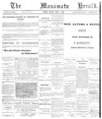 Issue page